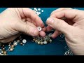 Cluster Pearl Necklace Tutorial Using Beebee craft Products