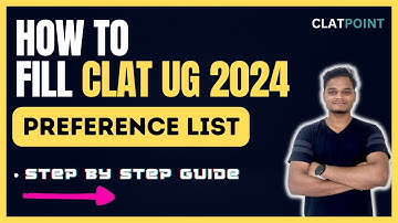 NLU Preference List I CLAT 2024 I Which NLUs to prefer? Avoid These Mistakes in Application Form