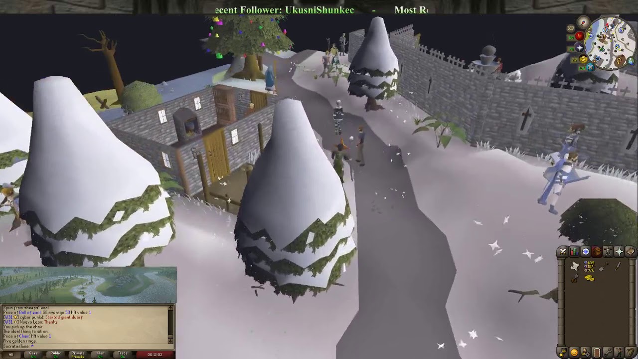 OSRS Christmas Event 2018 Stream Walkthrough YouTube