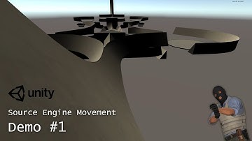 Unity3D | Counter-Strike: Global Offensive Surfing Demo #1