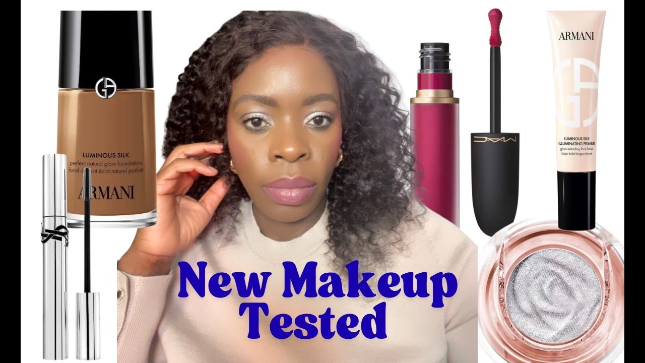 ОБЗОР НОВОЙ МАКИЯЖНОЙ ТЕХНИКИ ⎸ Тональный крем ARMANI Luminous Silk Foundation *11.75* + Праймер ...