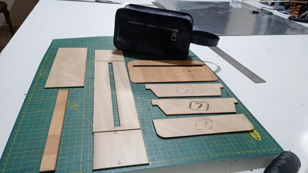 شنطة يد رجالى#اتعلم_جلد_طبيعى#leather_and_hanmade_bags#