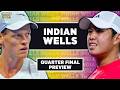 Sinner vs Tien | ATP Indian Wells 2026 QF | Tennis Talk Preview