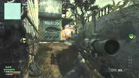 MW3 Triple Collateral Through Riot Shield!?!?!?!?!?!?!?!?