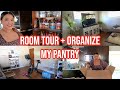 ROOM TOUR + ORGANIZE MY PANTRY+ OPENING AN EXCITING BOX