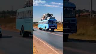 Daf Avm Bus Loaded On The Roads Of Harare Zimbabwe buses automobile
