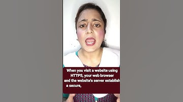 What is Hyper Text Transfer Protocol Secure (HTTPS) #shorts