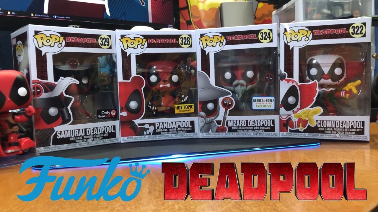 funko pop deadpool samurai