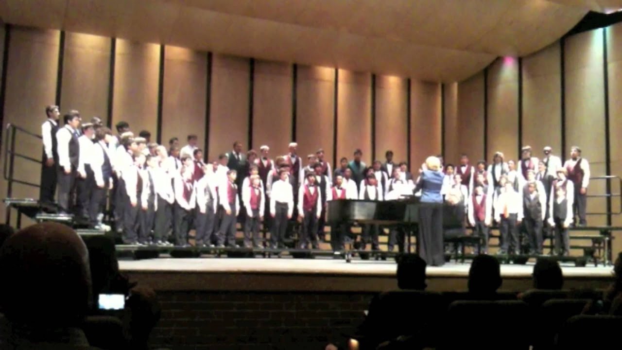 TMEA Region XII Middle School Tenor Bass Choir Performance 2011 YouTube