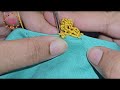 I love this beautiful yellow crochet lace Border/super Easy and fastest crochet dupatta Lace pattern