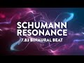 783 hz schumann resonance  earths heartbeat  healing ambient music  theta binaural beats