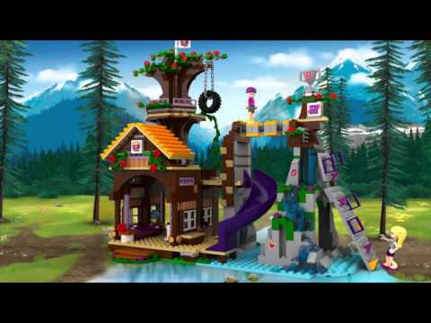 Adventure Camp: Tree House - LEGO Friends - 41122 - Product Animation