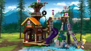 5981-2Z Lego Friends 41122 Adventure Camp Tree House