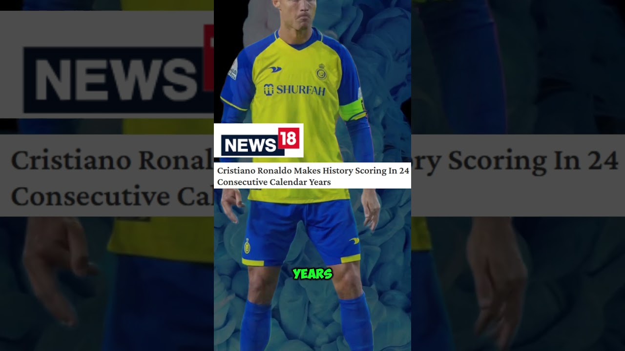 Cristiano Ronaldo Makes History! 🌟⚽ 