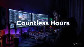 Countless Hours - Upbeat Synth-Pop - Full Original Music Video - Tim Borg