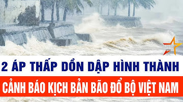 2 áp thấp dồn dập hình thành, Quốc tế cảnh báo kịch bản bão đổ bộ Việt Nam
