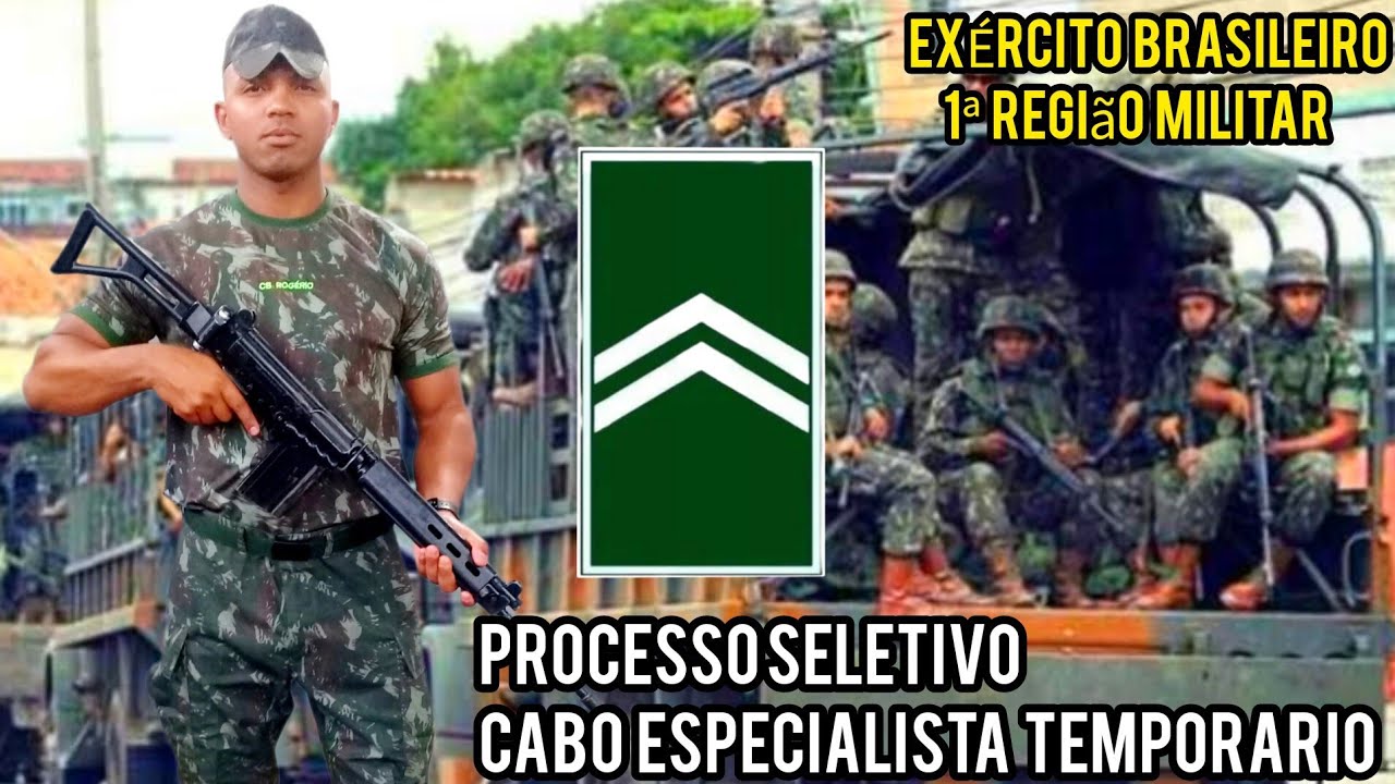 Exército Brasileiro - Processo Seletivo para Militar Temporário - Veja as  Regiões Militares com Inscrições Abertas! - Radiologia RJ