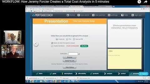 WORKFLOW: How JEREMY FORCIER Creates a Total Cost Analysis in 5 minutes