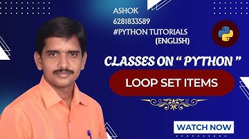 🔁 Loop Through a Set in Python | Python Set Iteration Explained