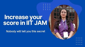 How to score 70+ marks in IIT-JAM exam? | Scibits | #iitjam2025 #gate2025