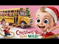 Christmas Wheels on the Bus Song! ❄️🎄 | Colouree Nursery Rhymes & Kids Songs