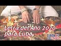 Santero cubano, Carlos Valdés interpreta el significado de la "Letra del Año 2020" para Cuba