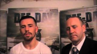 Dee Walsh: That was for Eamonn Magee who got the better of me in our last spar!