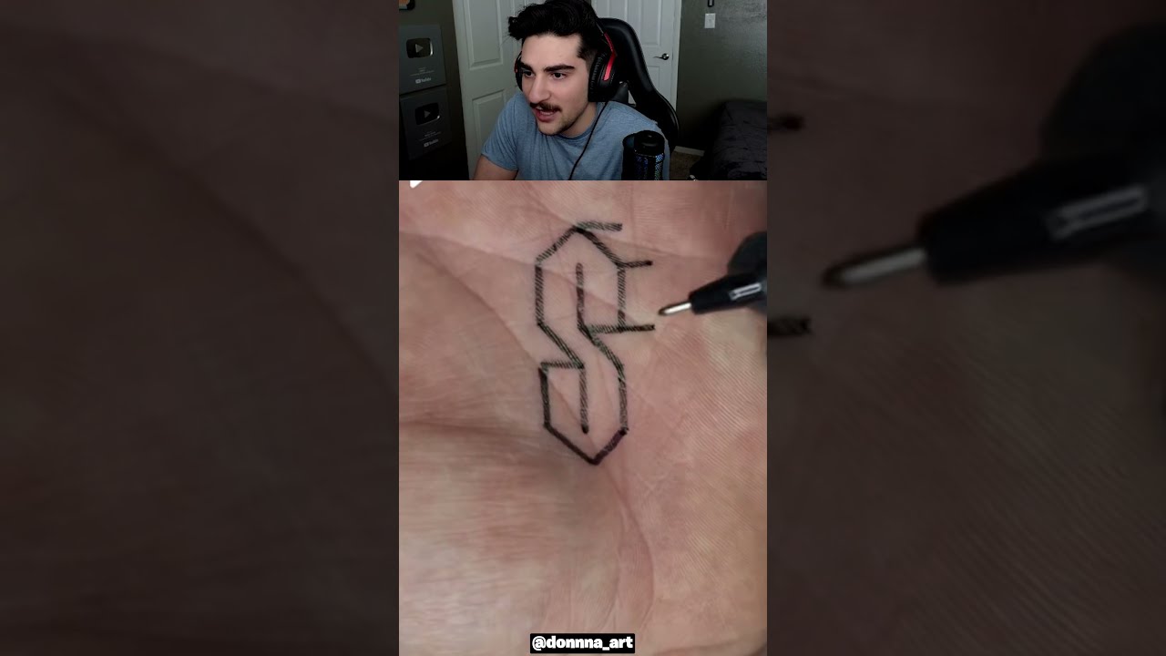 How To Draw A 3D Letter S 