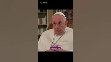 Pope Being Gay Must Be Made Legal Worldwide 