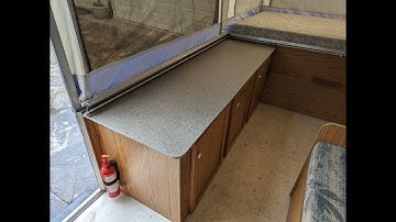 RV Counter Repair Using Corian - Part 1