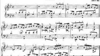 Richter plays Bach: WTC1 No. 16 in g minor BWV 861 chords
