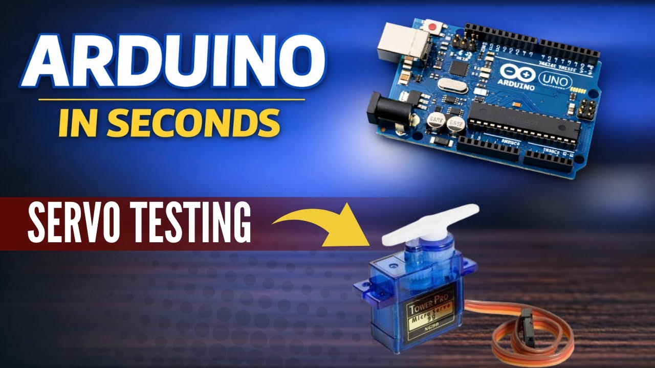 How to Test an SG90 Servo Motor with Arduino Uno (Quick Guide)