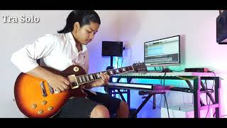 Video thumbnail of "បងហួចលើខ្នងក្របី Bong Houch Ler Kanong Krobey [ guitarសាច់ភ្លេង ]"