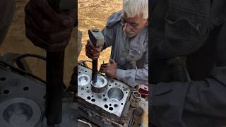 Piston Installing By Old Mechanic
