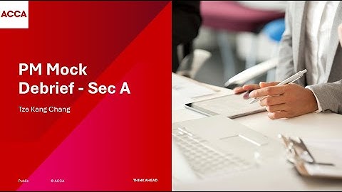 PM Pre-December 2025 Mock Debrief - Sec A