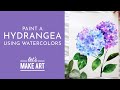 Hydrangea - Watercolor Tutorial with Sarah Cray