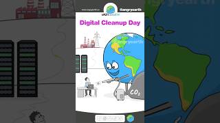 Digital Cleanup Day - March 18 #shorts #digitalwaste