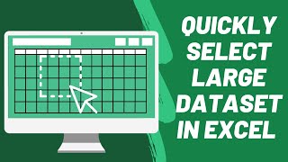 Select a Large Dataset in MS Excel Easily 🖱️