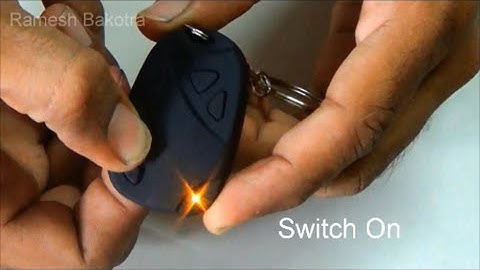 Key Chain Spy 808 Camera user guideline and  Instruction