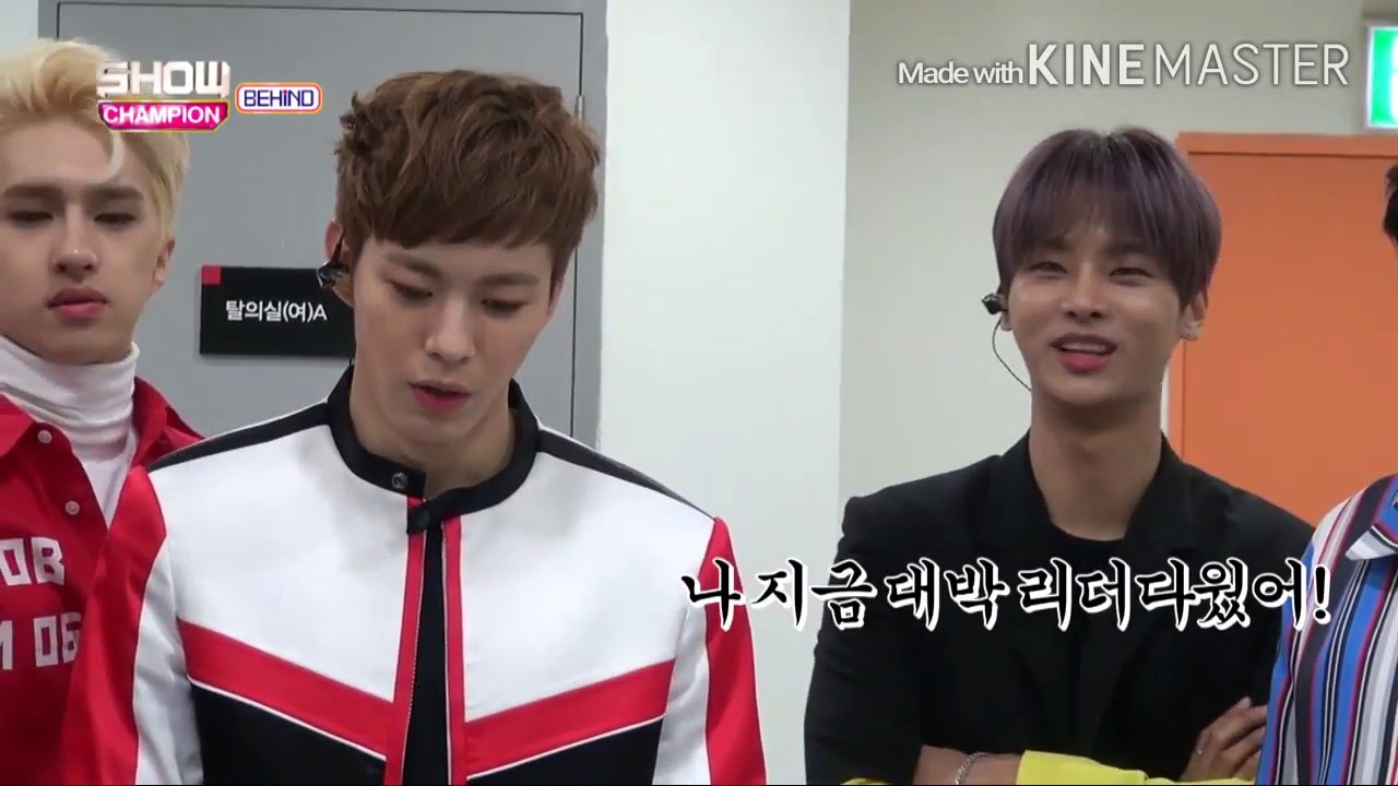 [ENG SUB]160509 VIXX Show Champion Behind - Table Tennis Game [빅스 쇼챔 비하인드 탁구개임]