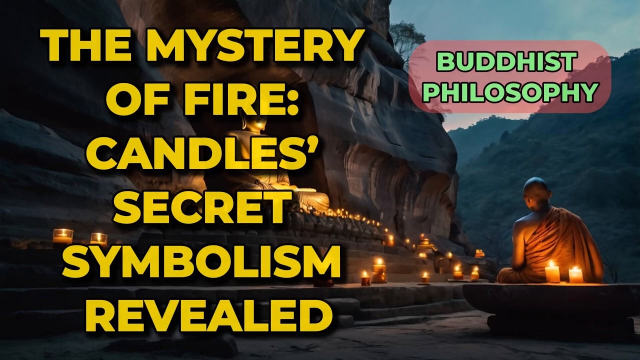 The Mystery of Fire: Candles’ Secret Symbolism Revealed | Buddhist Philosophy