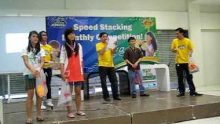speed stacking champion ariel cates leonado