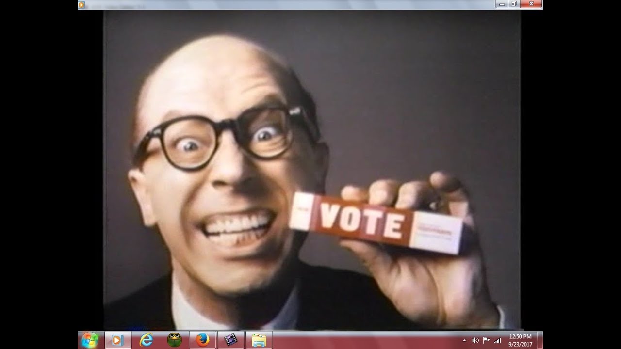 Vote Toothpaste Commercial, 1968 YouTube