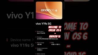 "origin OS 6/Android 16"#shots #origin OS 6#Android 16#vivo #system update#Android software update