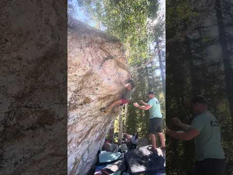 Beta Video for climb Tequila Sunset v4, Little Cottonwood Canyon