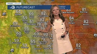 Another day of near record high temperatures across the Denver metro Tuesday