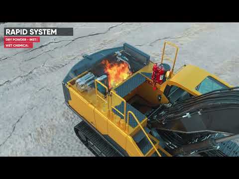 Reacton Automatic Fire Suppression on Heavy Plant [Application Showcase]