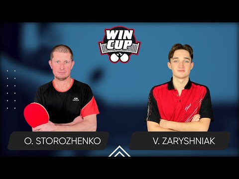 17:15 Oleksandr Storozhenko - Vadym Zaryshniak West 4 WIN CUP 03.02.2024 | TABLE TENNIS WINCUP