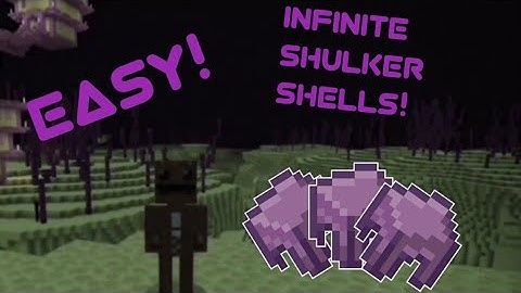 EASIEST 1.19 SHULKER FARM TUTORIAL Minecraft bedrock (MCPE/Xbox/PS4/Nintendo Switch/Windows10)