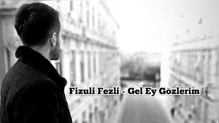 Gel Ey Gözlerim - @FizuliFezliOfficial  (İntizarım - Animasiyon  2022) @rufanmusic Resimi